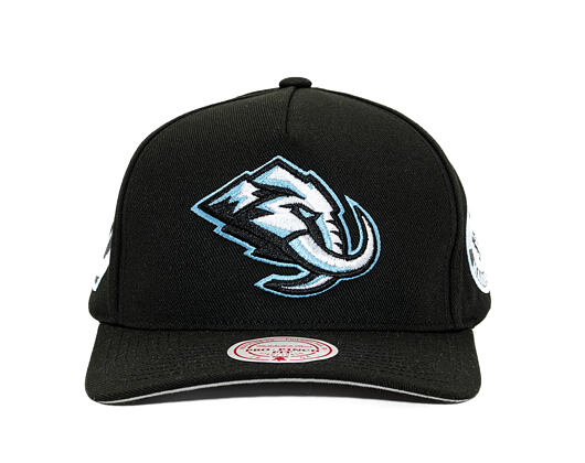 Kšiltovka Mitchell & Ness - Utah Mammoth - Double Clutch Pro Snapback - Black
