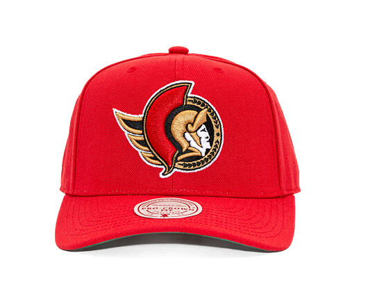 Kšiltovka Mitchell & Ness - Ottawa Senators - Team Ground 2.0 Pro Snapback - Red