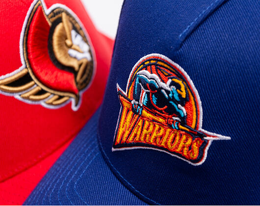 Kšiltovka Mitchell & Ness - Golden State Warriors - Double Clutch Pro Snapback Hwc - Navy