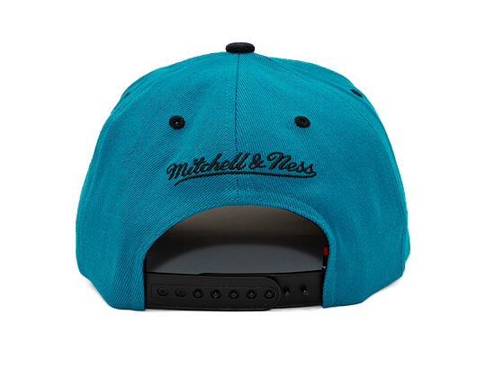 Kšiltovka Mitchell & Ness - NBA Team Arch Snapback - Detroit Pistons - Teal / Black