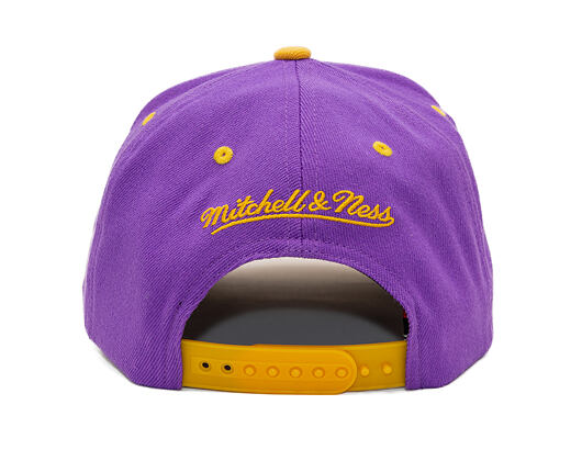Kšiltovka Mitchell & Ness - NBA Team Arch Snapback - Los Angeles Lakers - Purple / Yellow