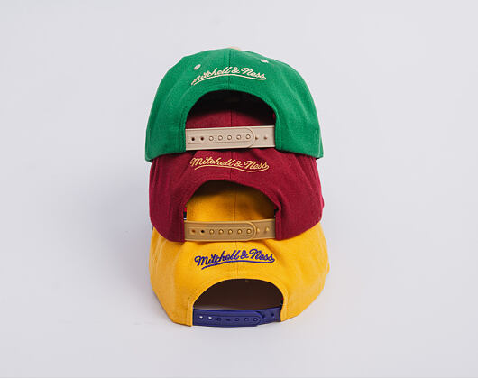 Kšiltovka Mitchell & Ness - NBA Team Arch Snapback - Los Angeles Lakers - Yellow / Purple