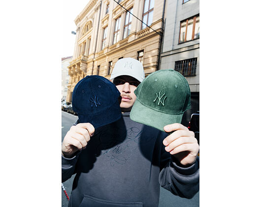Kšiltovka New Era - MLB Cord 9FORTY M-CROWN - NY Yankees - Navy