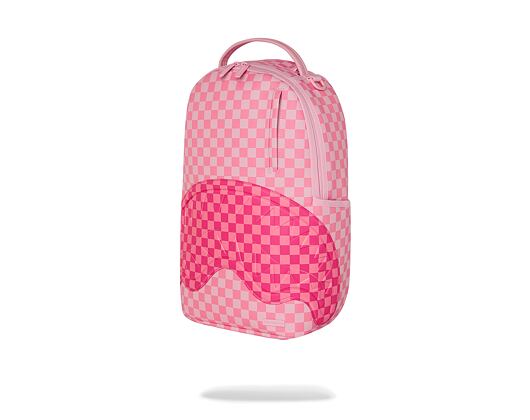 Batoh Sprayground - Pink Sharks In Paris Patch Backpack