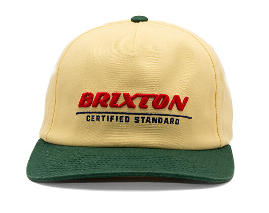 Kšiltovka Brixton - Certified LP Dadcap - Washed Yellow/Medite