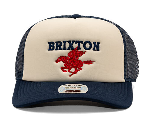 Kšiltovka Brixton - Pegasus MP Trucker - White/Navy
