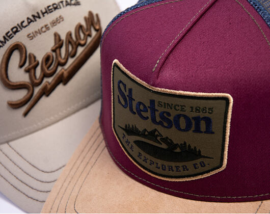 Kšiltovka Stetson - Trucker Cap - Explorer Co. - 78