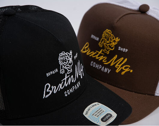 Kšiltovka Brixton - Tolman MP Trucker - Black