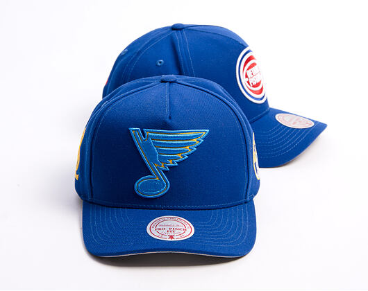 Kšiltovka Mitchell & Ness - NHL Double Clutch Pro Snapback St. Louis Blues - Royal