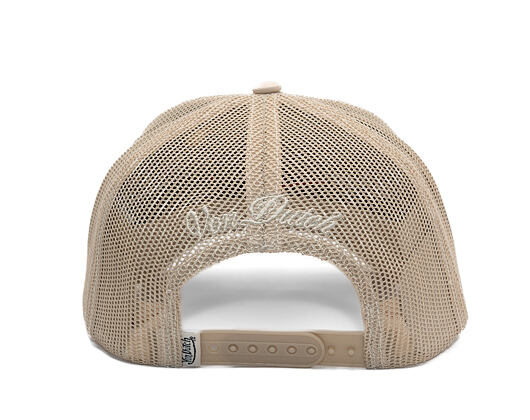 Kšiltovka Von Dutch - Trucker - Originals Logo Beige