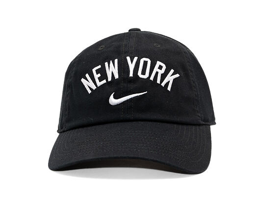Kšiltovka Nike - Primetime Club Unstructured - New York Yankees - Black 00A