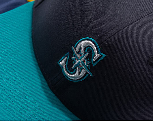 Kšiltovka Nike - Dri-Fit Pro - Seattle Mariners - Pitch Blue 4FA/Mardi Gras 4DZ