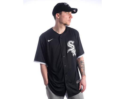 Dres Nike - MLB Replica Alternate 2 Jersey - Chicago White Sox - Black 00A