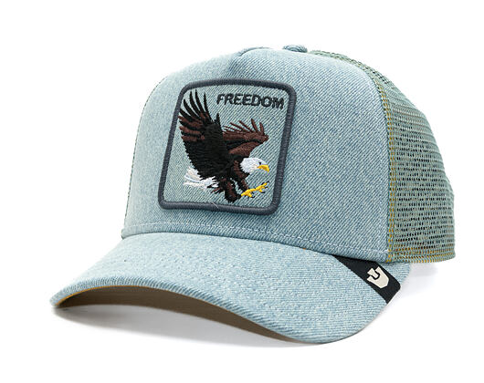 Kšiltovka Goorin - Denim Eagle - Light Denim