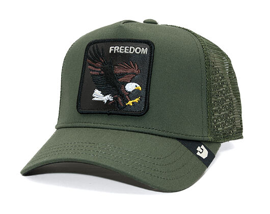 Kšiltovka Goorin - Freedom Eagle Trucker - Palm