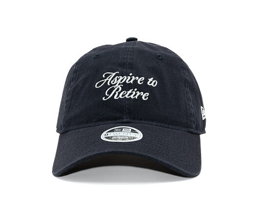 Dámská Kšiltovka New Era - Branded Slogan 9TWENTY - Navy / Chrome White