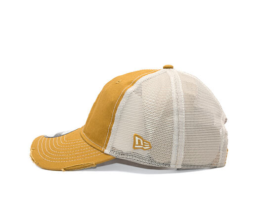 Kšiltovka New Era - MLB Cotton Canvas Trucker 9TWENTY - LA Dodgers - Dusted Ochre