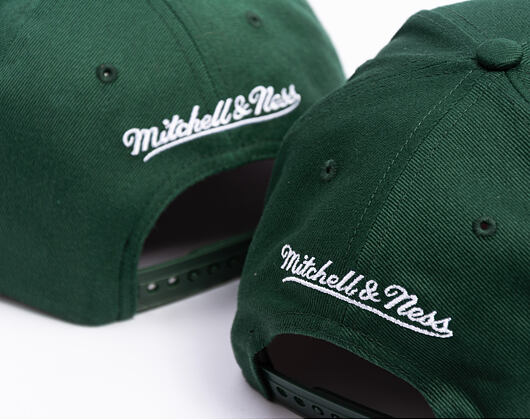 Kšiltovka Mitchell & Ness  - Branded Emerald Slam Pro Pinch Snapback - Green/Orange