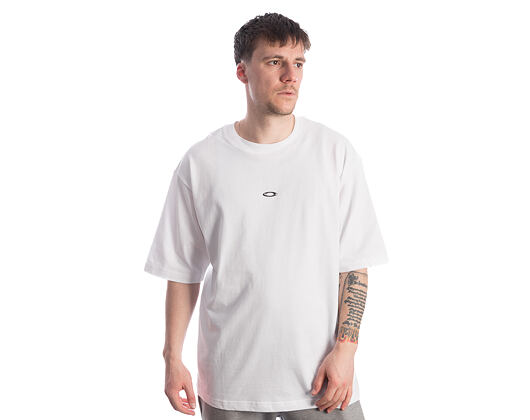 Triko Oakley - Metal Rise Tee - White