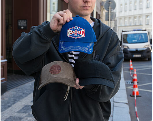 Kšiltovka Stetson Baseball Cap Camp Blue - 28