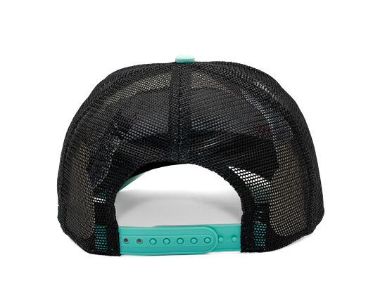 Kšiltovka New Era - Branded Location Patch 9FORTY A-Frame Trucker - Green