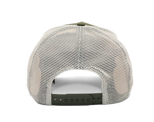 Kšiltovka New Era - Branded Summer Patch 9FORTY A-Frame Trucker - New Olive