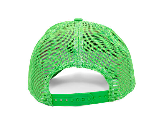 Kšiltovka New Era - MLB Essential 9FORTY A-Frame Trucker - Oakland Athletics - Green / White