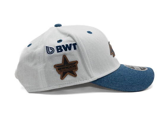 Kšiltovka New Era - F1 Austin 9SEVENTY Stretch-Snap - Alpine Racing - Ivory