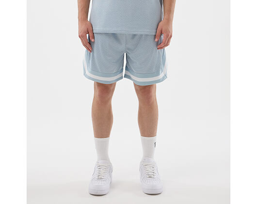 Kraťasy New Era - Branded Oversized Mesh Shorts - Sky Blue