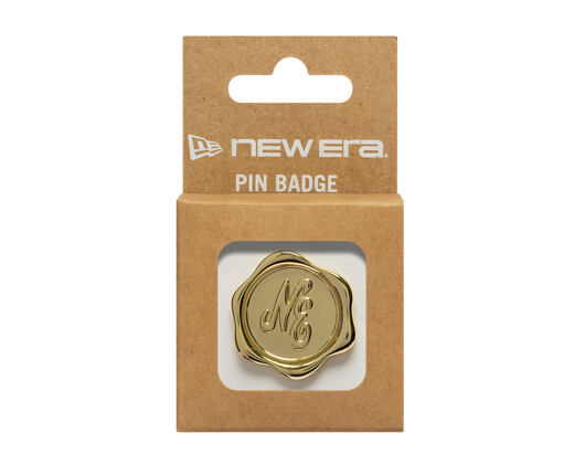 Připínáček New Era - Branded Cap Pin Stamp - Gold