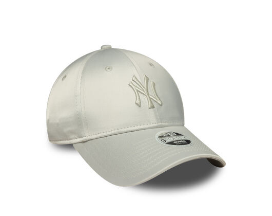 Dámská Kšiltovka New Era - MLB Satin Bow Back 9FORTY - NY Yankees - Grey