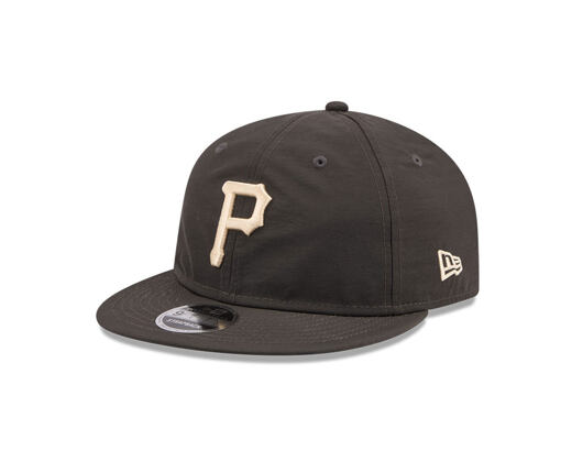Kšiltovka New Era - MLB Nylon Ripstop 9FIFTY Retro Crown - Pittsburgh Pirates - Black