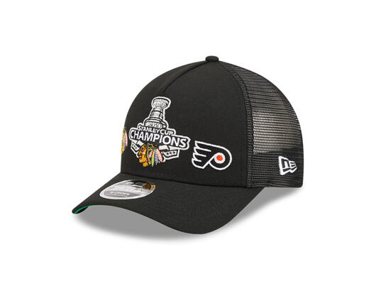 Kšiltovka New Era - NHL AF 26 Champion VC 9FORTY M-CROWN - Chicago Blackhawks - Black