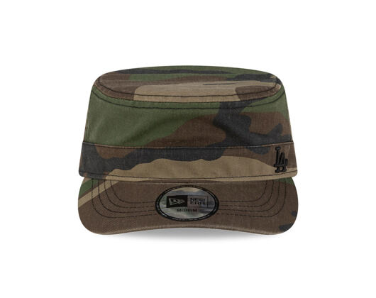 Kšiltovka New Era - QS Military Cap - LA Dodgers - Woodland Camo