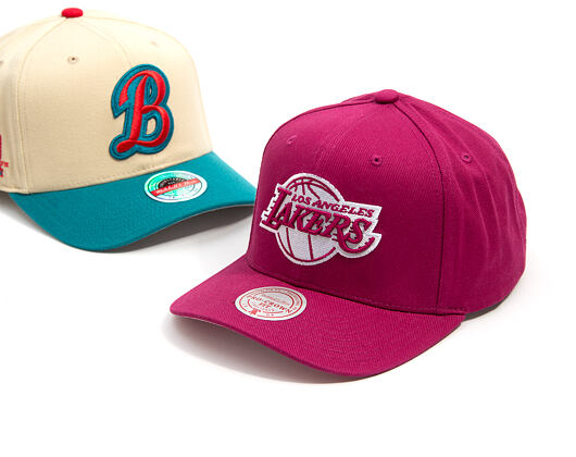 Kšiltovka Mitchell & Ness - NBA - Purple Blaze - Los Angeles Lakers - Purple