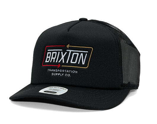 Kšiltovka Brixton - Caldwell Np Hp Trucker Hat - Black/Black