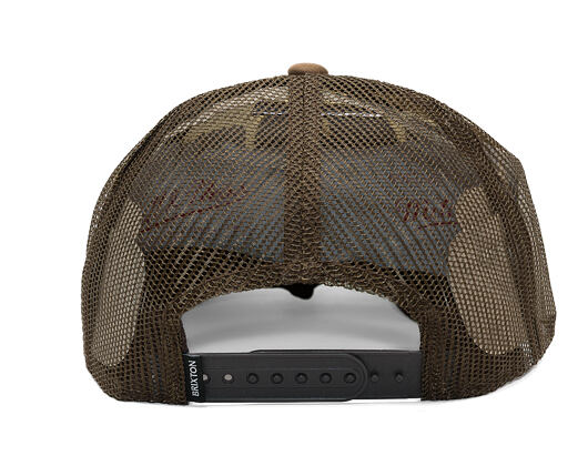 Kšiltovka Brixton - Desert Leisure C Np Mp Trucker - Pinecone Brown/Whitecap