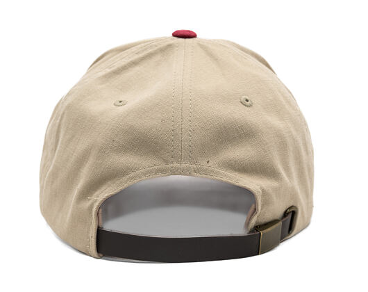 Kšiltovka Brixton - Big B Mp Cap - Sand/Burgundy