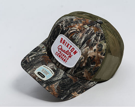 Kšiltovka Brixton - Hubal C Np Mp Trucker Hat - Tree Camo/Olive