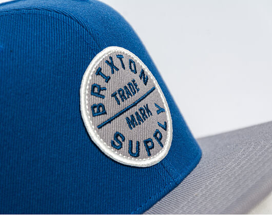 Kšiltovka Brixton - Oath Iii Snapback - Blue/Light Grey