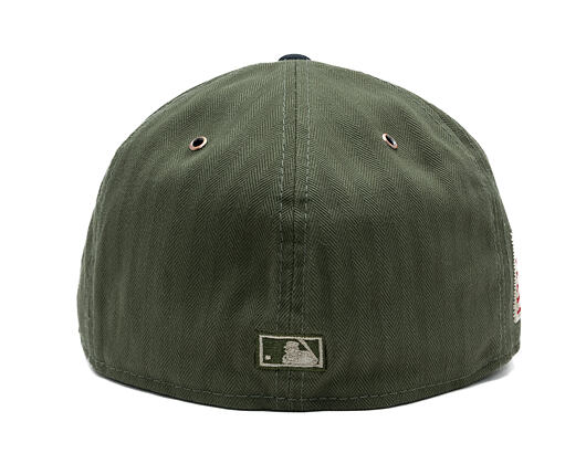 Kšiltovka New Era - MLB Three Looms "American Herringbone" 59FIFTY - NY Yankees - Team Color