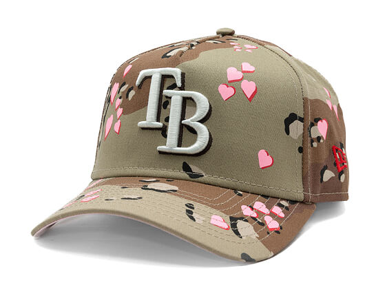 Kšiltovka New Era - MLB Camo Hearts - Tampa Bay Rays - MLB - Desert Camo