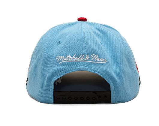 Kšiltovka Mitchell & Ness - In The City - NBA - Chicago Bulls - Light Blue