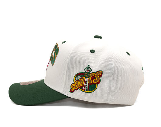 Kšiltovka Mitchell & Ness - Post Season Hwc - NBA - Seattle Supersonics - White