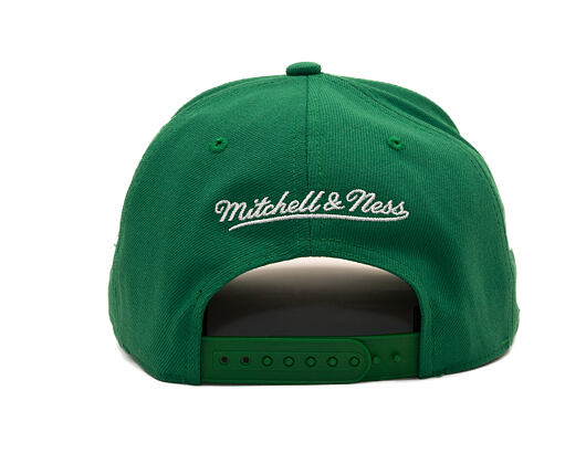 Kšiltovka Mitchell & Ness - Player Script Hwc - NBA - Boston Celtics - Larry Bird - Green