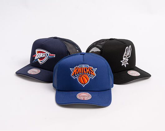 Kšiltovka Mitchell & Ness - Evergreen Trucker - NBA - New York Knicks - Blue