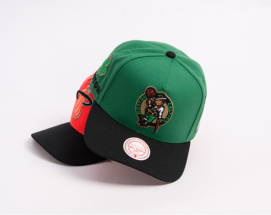 Kšiltovka Mitchell & Ness - In The City - NBA - Boston Celtics - Green