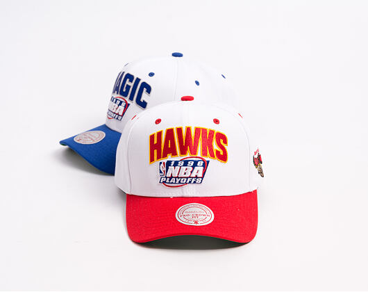 Kšiltovka Mitchell & Ness - Post Season Hwc - NBA - Atlanta Hawks - White