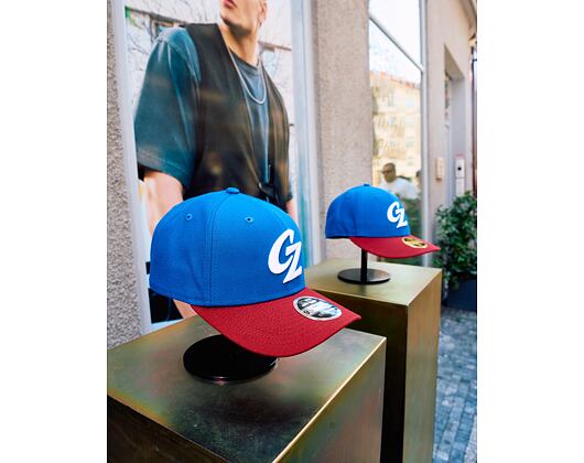 Dětská Kšiltovka New Era - Team Core M-CROWN 9FORTY - Baseball Czechia - Navy / Red