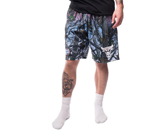 Kraťasy Mitchell & Ness - Quiet Blaze 7In Mesh Shorts - NBA - Chicago Bulls -MULTI
